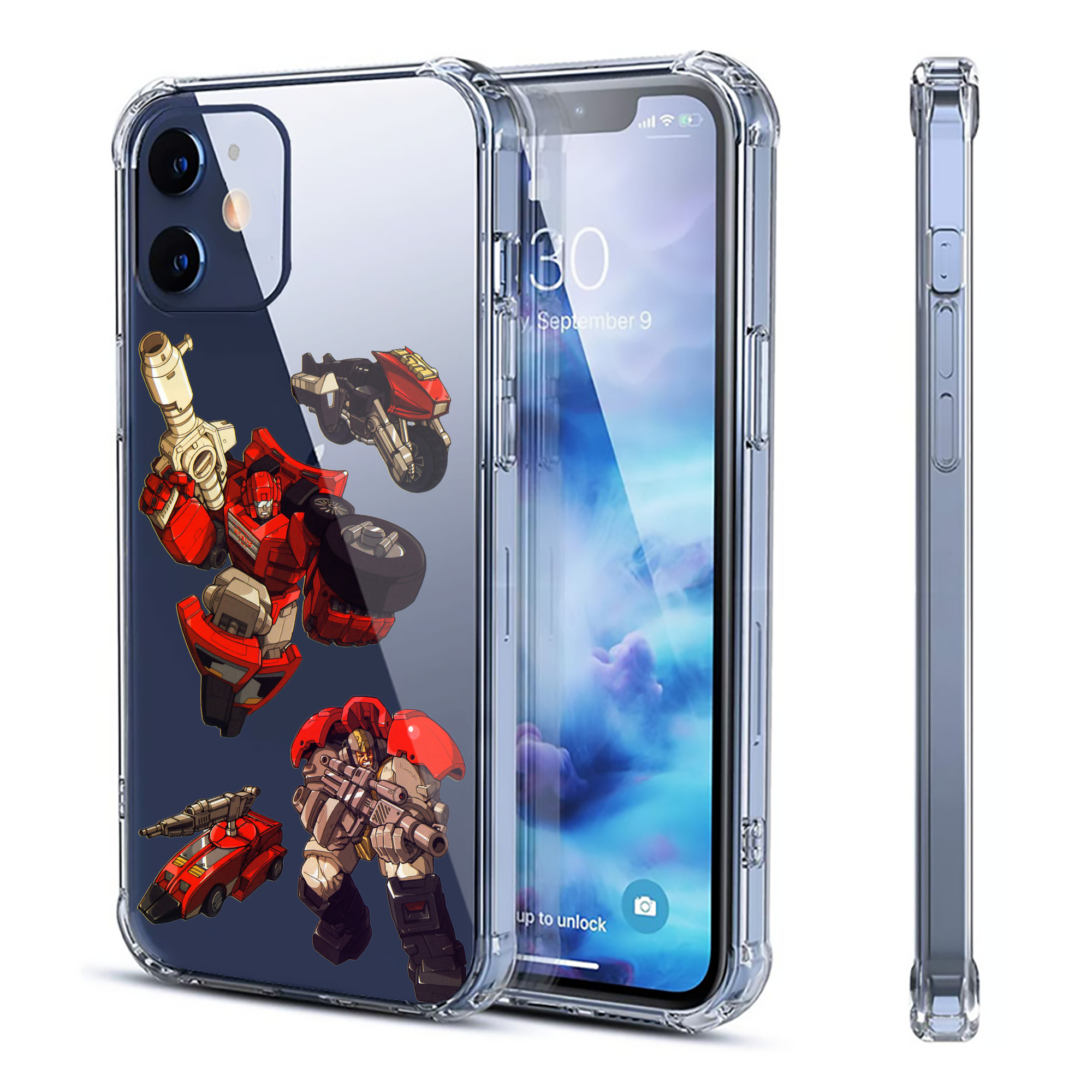 （画像用）  【iPhone 12シリーズ対応】透明スマホケース（クリアソフトケース）